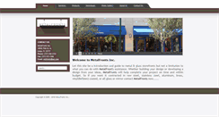 Desktop Screenshot of metalfronts.com